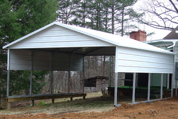 Build, price, and buy metal carports in Durham, NC