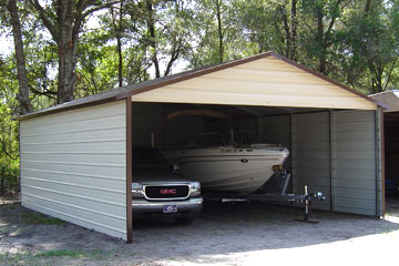 Build, price, and purchase metal carports in Myrtle Beach, SC