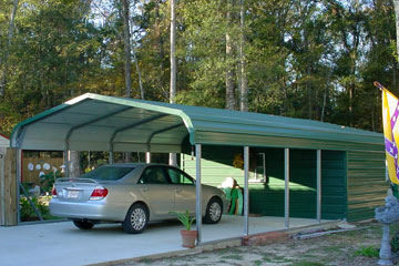 Build, price, and purchase metal carports in Columbia SC