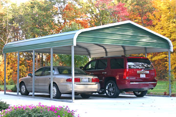 Build, price, and purchase metal carports in Greenville, SC