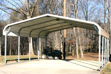 Standard Double carport for two vehicles 