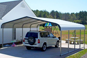 Build and purchase the most dependable metal carports in Wake Forest, NC online today!