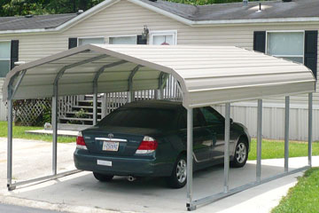 Build, price and buy metal carports in New Bern, NC